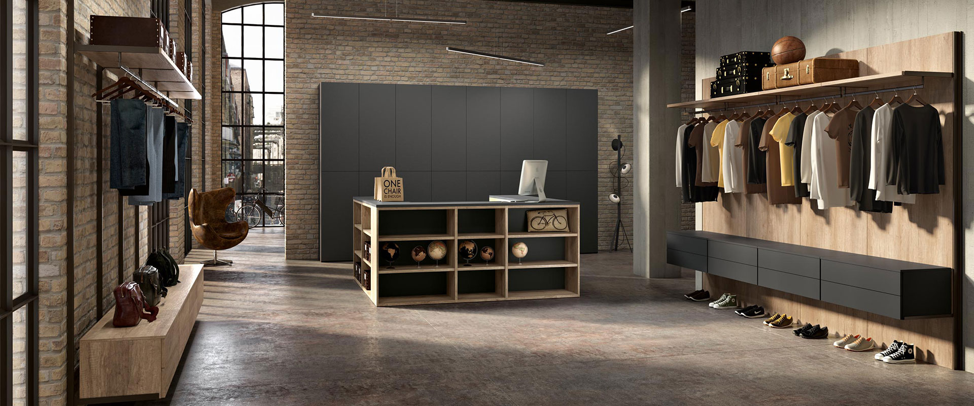 Arredamento Contract per spazi commerciali